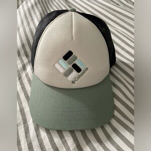 Columbia mesh snap back hat
